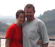 Lindsey and Marc in Luang Prabang
