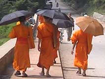 Monks in Luang Prabang