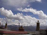 On drepung roof