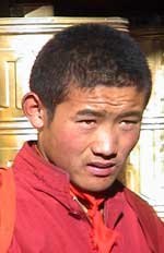 Monk at Sakya