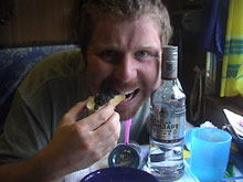 marc, vodka and caviar