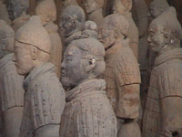 terracotta soldiers